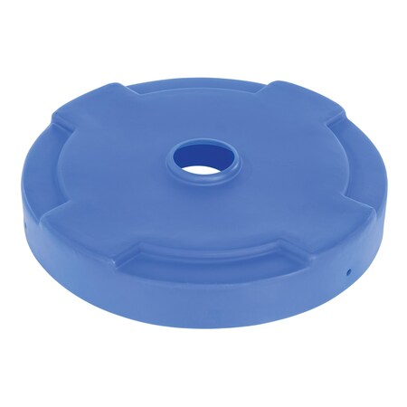 DRUM RECYCLING LID 55 GAL DRUM BLUE